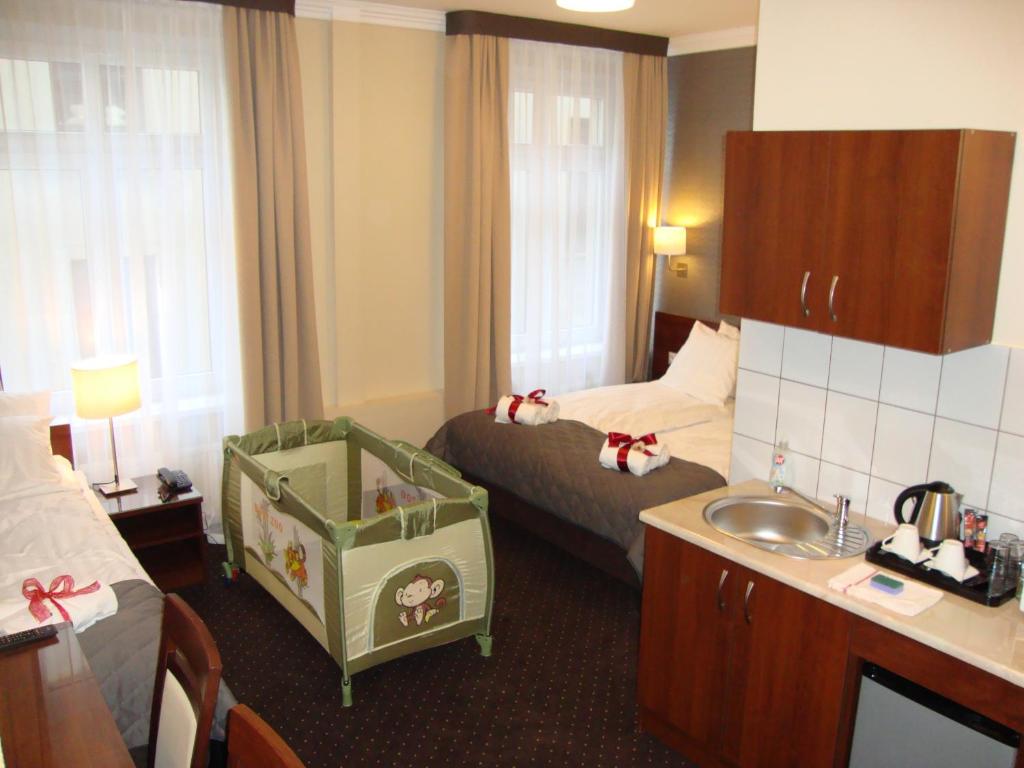 Трехместный (Трехместный номер), City Center Rooms Piotrkowska 91