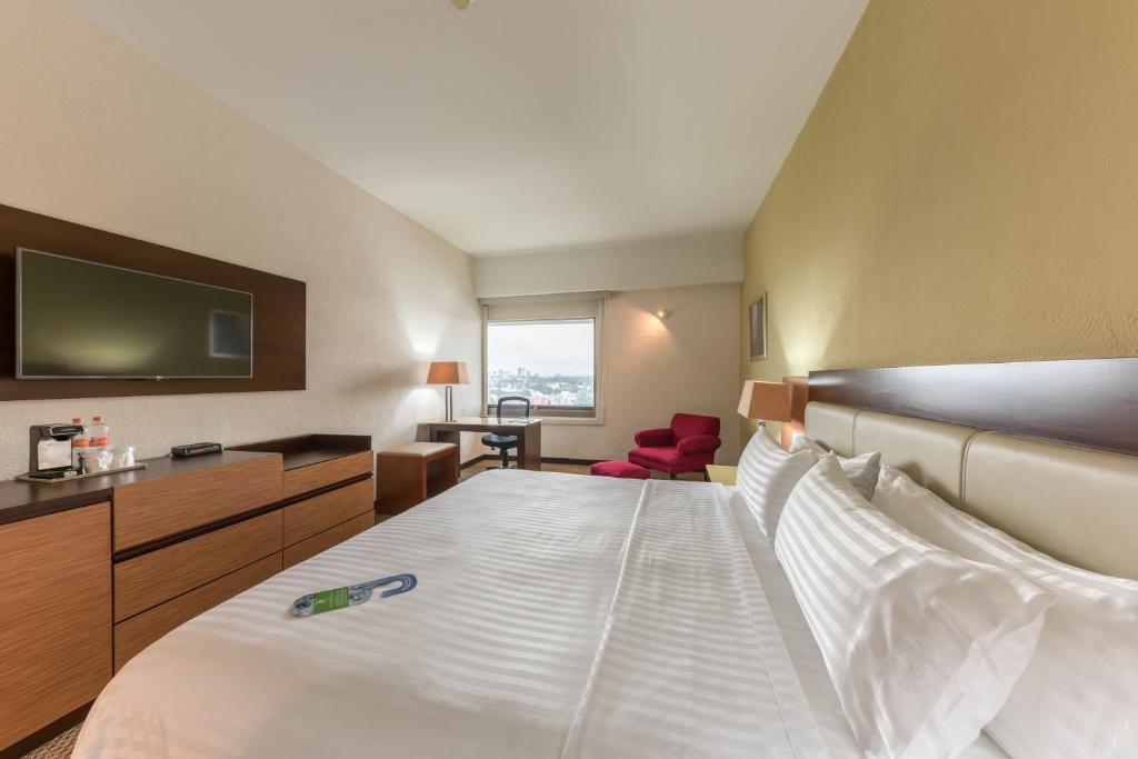Двухместный (Superior Room with One King Bed and Bath Tub - Non-Smoking) отеля Holiday Inn Guadalajara Select, Гвадалахара