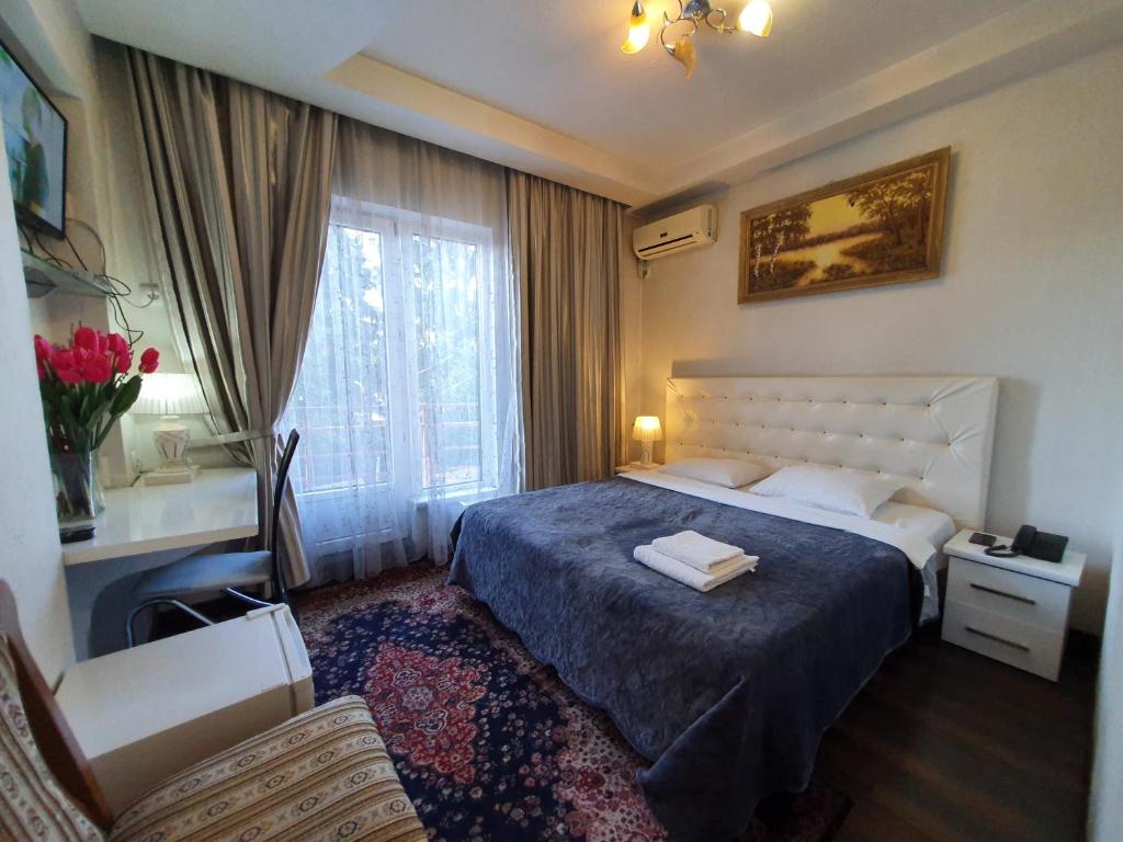 Двухместный (Двухместный номер с 1 кроватью и балконом) отеля Bella Donna, Кишинев