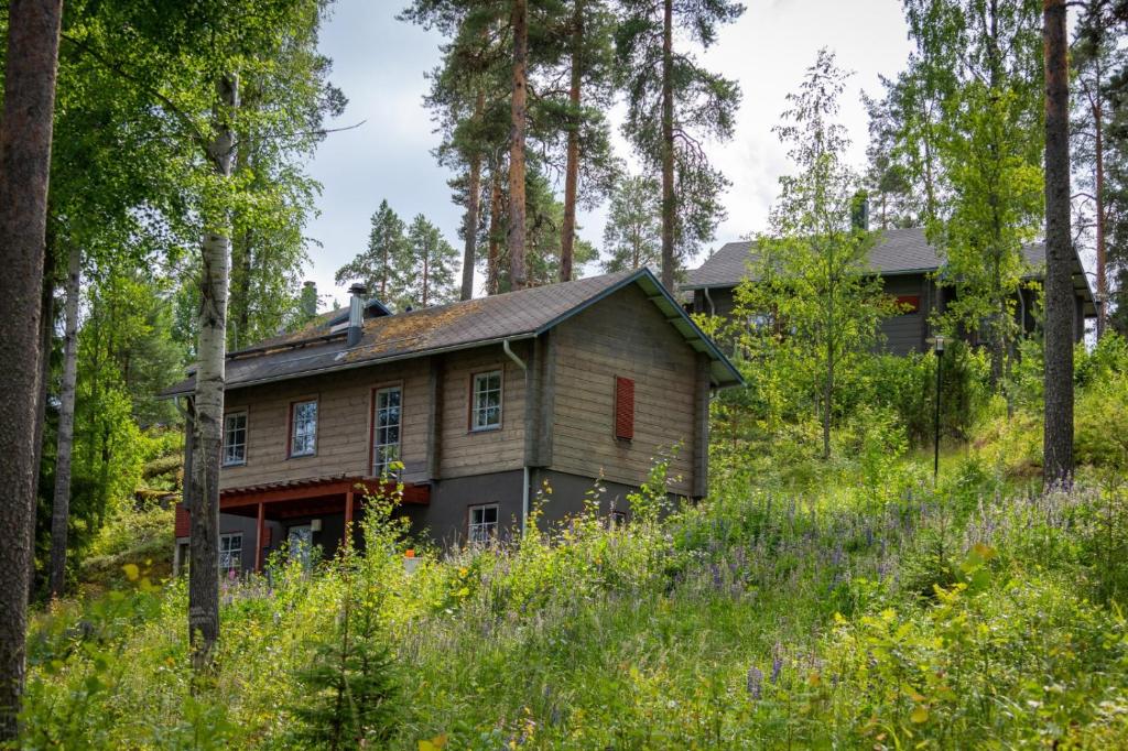 Номер (Вилла с 3 спальнями и сауной), Rauhalahti Holiday Centre Villas