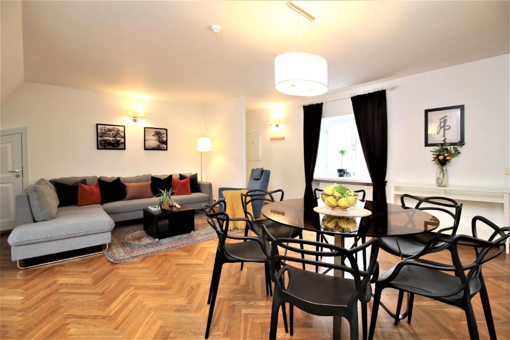 Апартаменты (Апартаменты Делюкс с 2 спальнями: Kohtu 10), Tallinn City Apartments Old Town Toompea