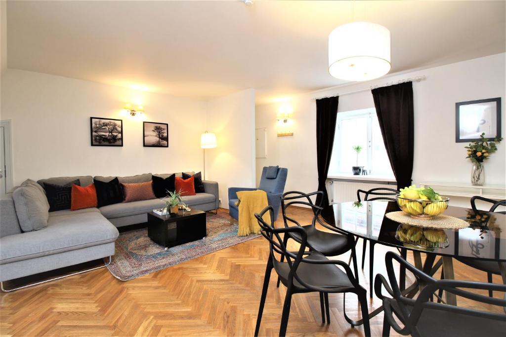 Апартаменты (Апартаменты Делюкс с 2 спальнями: Kohtu 10), Tallinn City Apartments Old Town Toompea