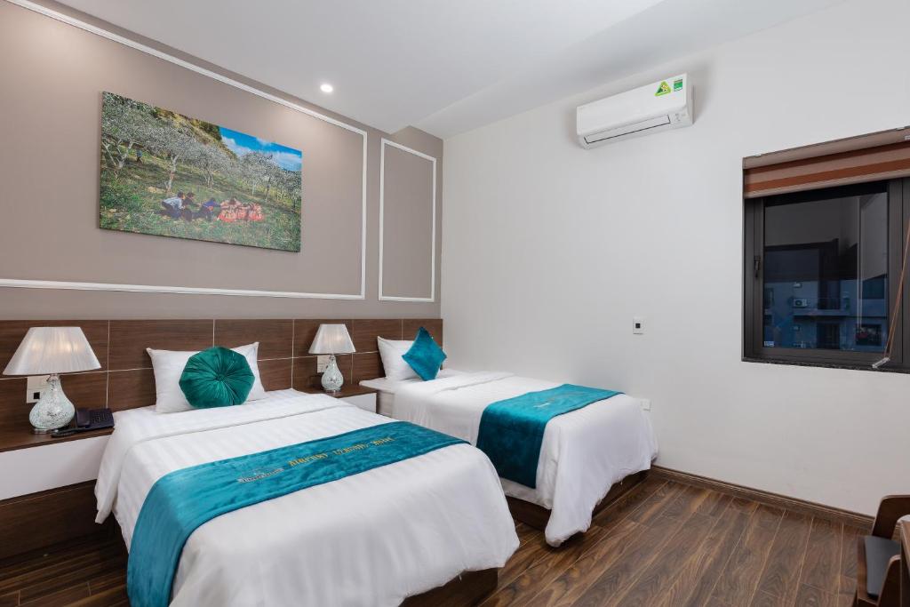 Двухместный (Улучшенный двухместный номер с 2 отдельными кроватями) отеля Airport Classic Hotel & Travel, Ханой