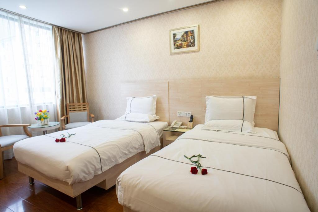 Двухместный (Двухместный номер «Премьер» с 1 кроватью или 2 отдельными кроватями) отеля Guangzhou Xin Yue Xin Hotel, Гуанчжоу