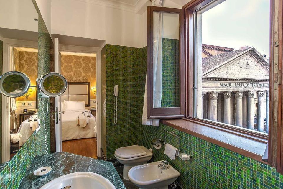 Одноместный (Улучшенный одноместный номер) отеля Albergo del Senato, Рим