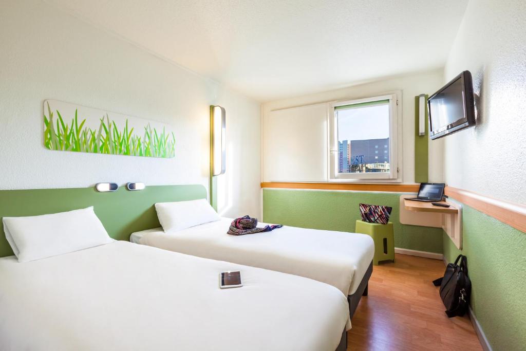 Двухместный (Двухместный номер с 2 отдельными кроватями) отеля ibis budget Winterthur, Винтертур