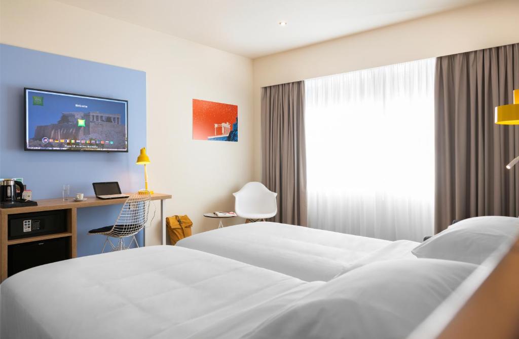 Двухместный (Стандартный двухместный номер с 1 кроватью или 2 отдельными кроватями) отеля ibis Styles Athens Routes, Афины