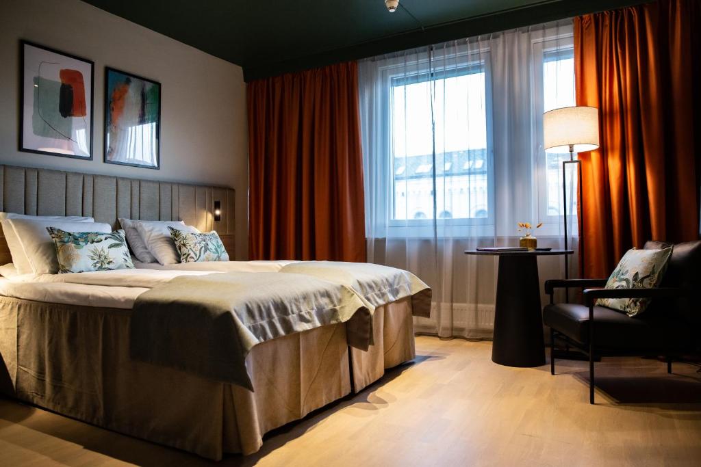 Двухместный (Стандартный двухместный номер с 2 отдельными кроватями) отеля Thon Hotel Prinsen, Тронхейм