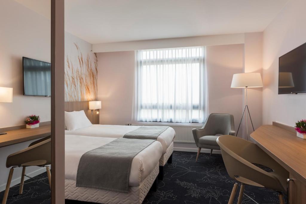 Двухместный (Стандартный двухместный номер с 1 кроватью или 2 отдельными кроватями) отеля Holiday Inn Calais Coquelles, Кале (О-де-Франс)