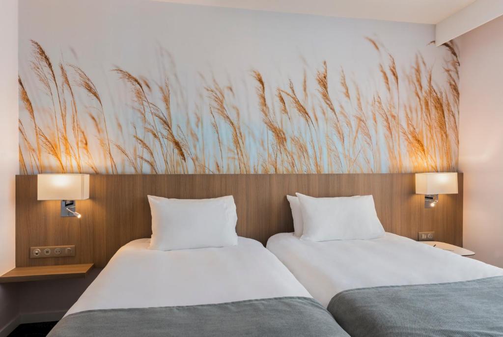 Двухместный (Двухместный номер с 2 отдельными кроватями - Подходит для гостей с ограниченными физическими возможностями) отеля Holiday Inn Calais Coquelles, Кале (О-де-Франс)