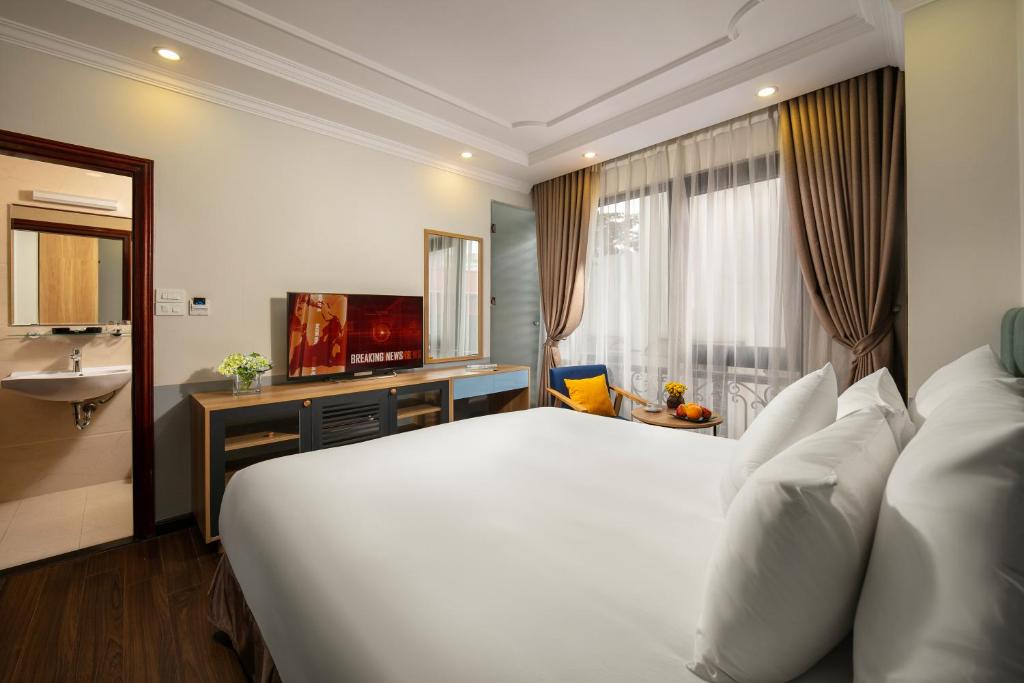 Двухместный (Стандартный двухместный номер с 1 кроватью), C'Bon Hotel Do Quang