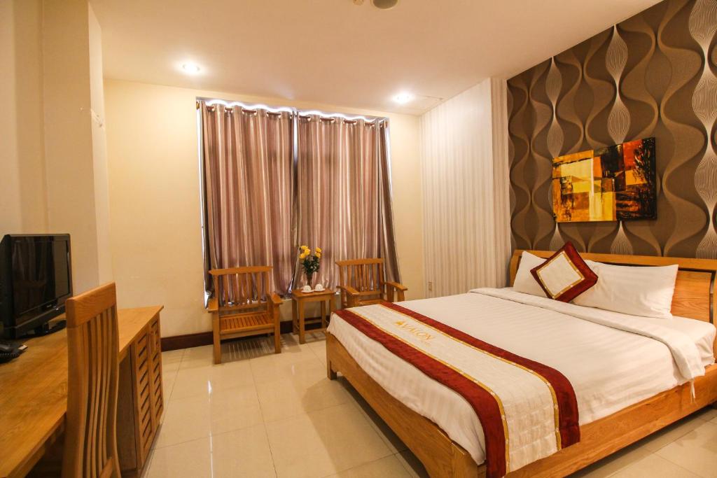 Двухместный (Стандартный двухместный номер с 1 кроватью) отеля Avalon Da Nang Hotel, Дананг