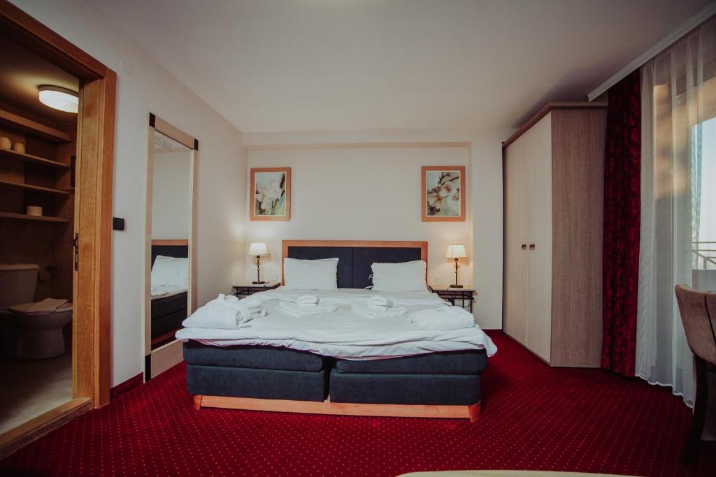 Трехместный (Трехместный номер с балконом) отеля Hotel Milmari Resort, Копаоник