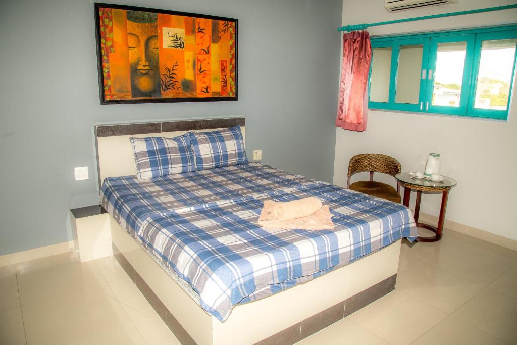 Двухместный (Двухместный номер Делюкс с 1 кроватью и видом на море) отеля Mui Ne Hills Bliss Hotel, Фантхьет