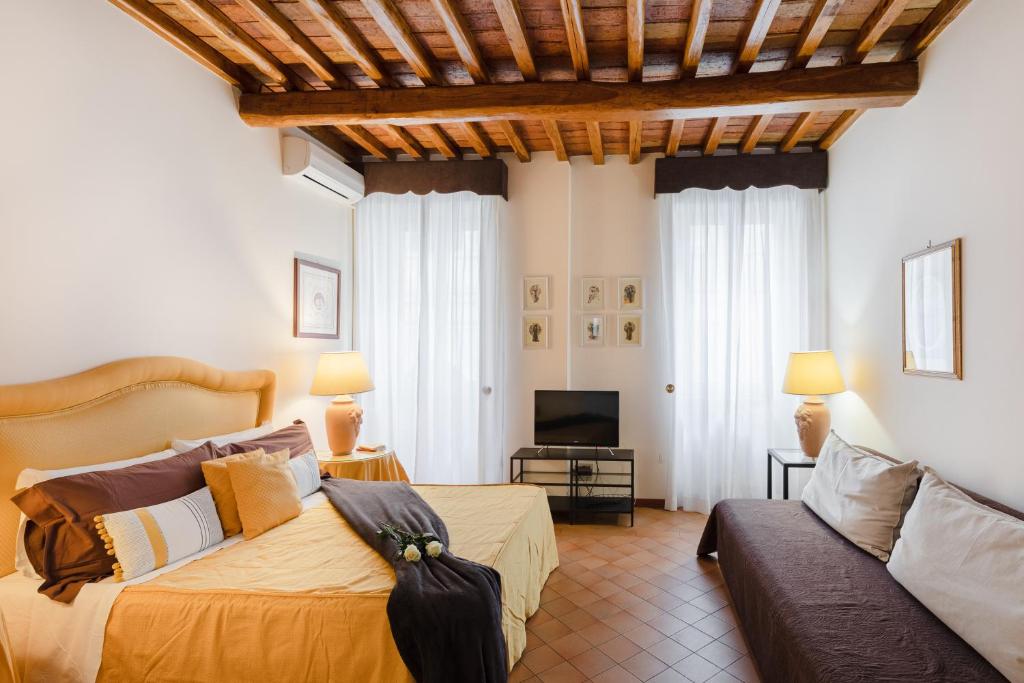 Апартаменты (Апартаменты с 2 спальнями) апартамента Relais Rasella 47, Рим