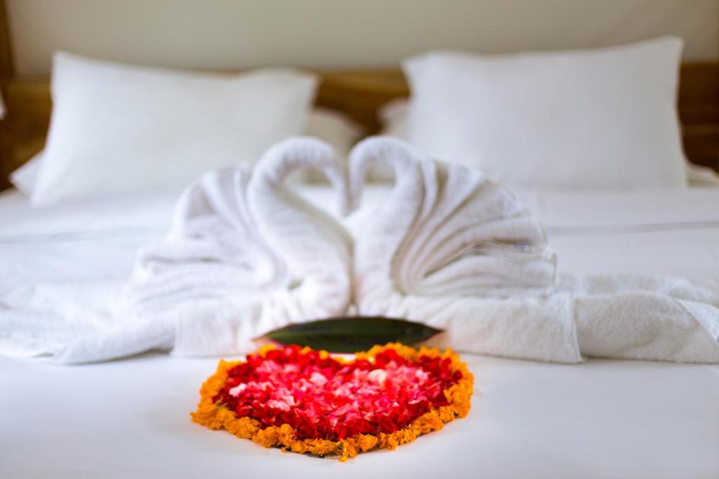 Вилла (Вилла с 3 спальнями, собственным бассейном и гидромассажной ванной), De Ubud Villas & Spa