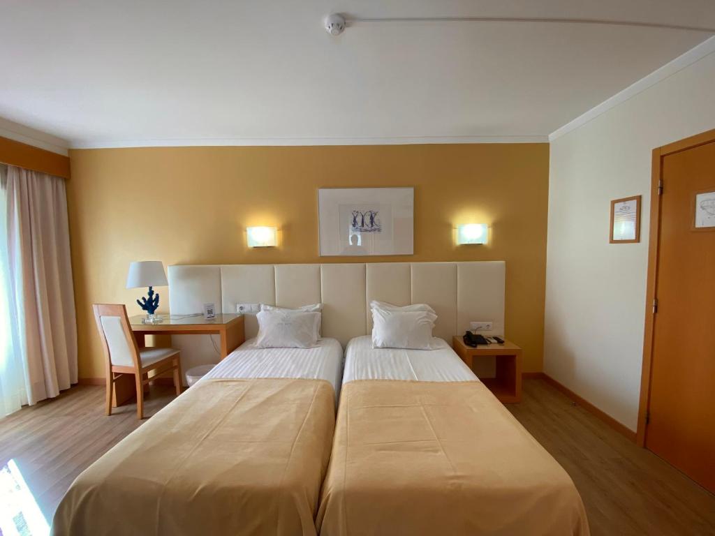 Двухместный (Двухместный номер с 1 кроватью или 2 отдельными кроватями) отеля Hotel Mare, Назаре
