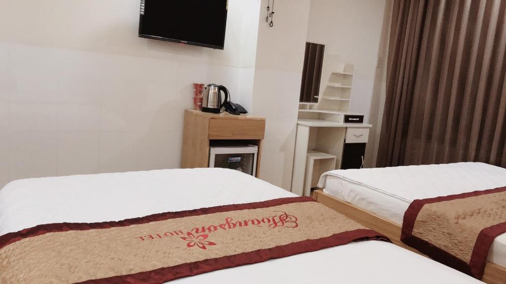 Двухместный (Двухместный номер с 2 отдельными кроватями) отеля HOÀNG SƠN HOTEL 2, Нячанг