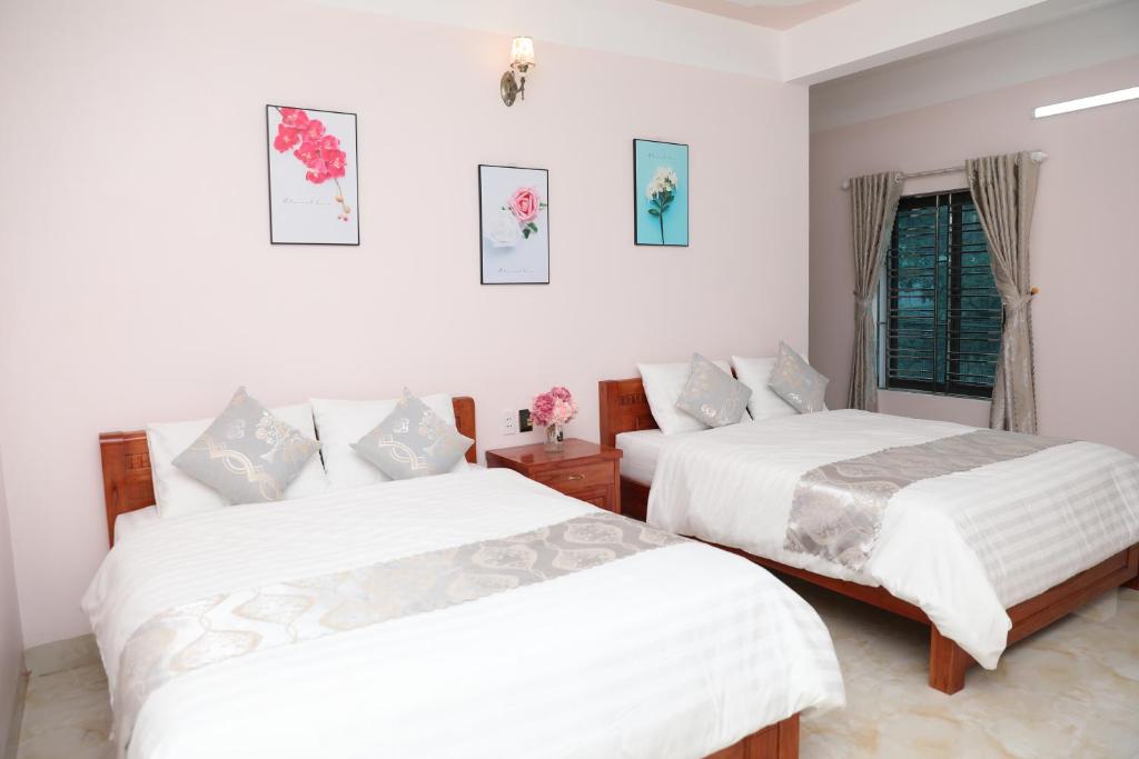 Двухместный (Двухместный номер с 1 кроватью или 2 отдельными кроватями и хорошим видом) гостевого дома Cầu Mè Motel & Bus Transport, Хазянг