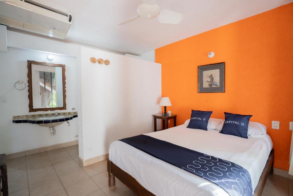 Двухместный (Стандартный двухместный номер с 1 кроватью) отеля Hotel Mision y SPA Acapulco, Акапулько-де-Хуарес