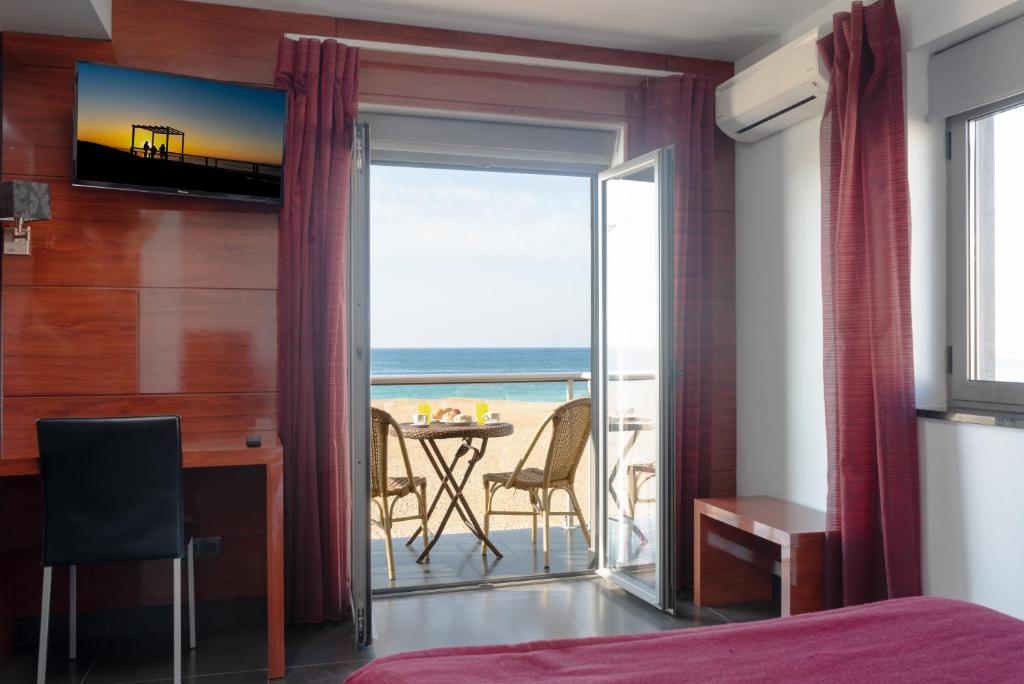 Двухместный (Двухместный номер с 1 кроватью, вид на море) отеля Hotel Oceano, Назаре