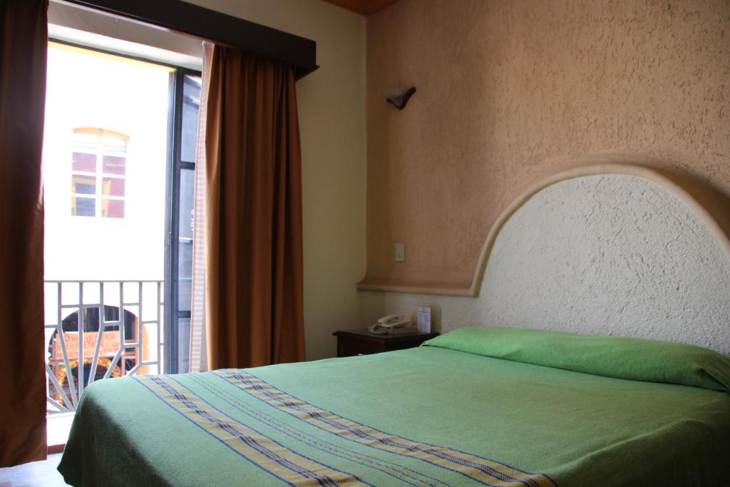 Двухместный (Стандартный двухместный номер с 1 кроватью) отеля Hotel Rivera, Оахака-де-Хуарес