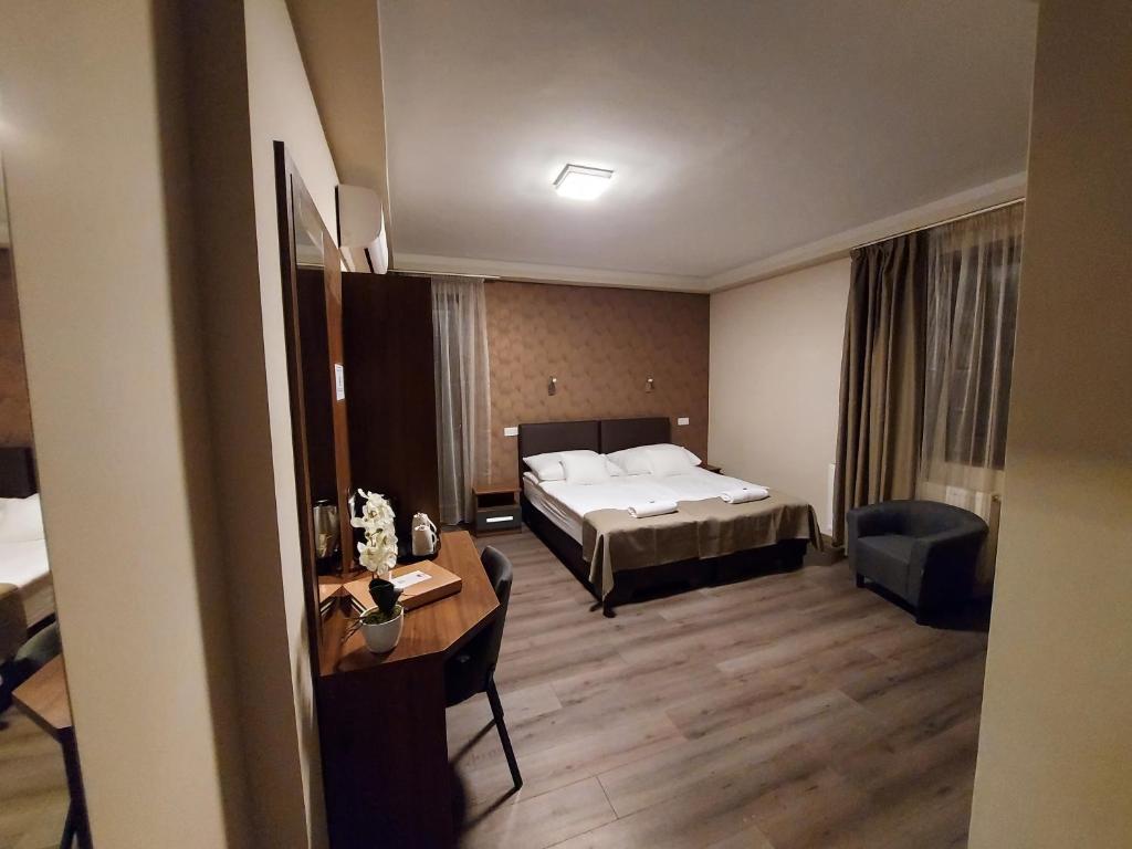 Двухместный (Двухместный номер с 2 отдельными кроватями - Подходит для гостей с ограниченными физическими возможностями) отеля Vén Diófa Vendégház, Сегед