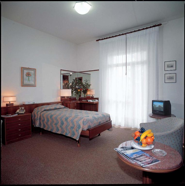 Одноместный (Одноместный номер эконом-класса с балконом) отеля Hotel Ariston Molino Terme, Абано-Терме
