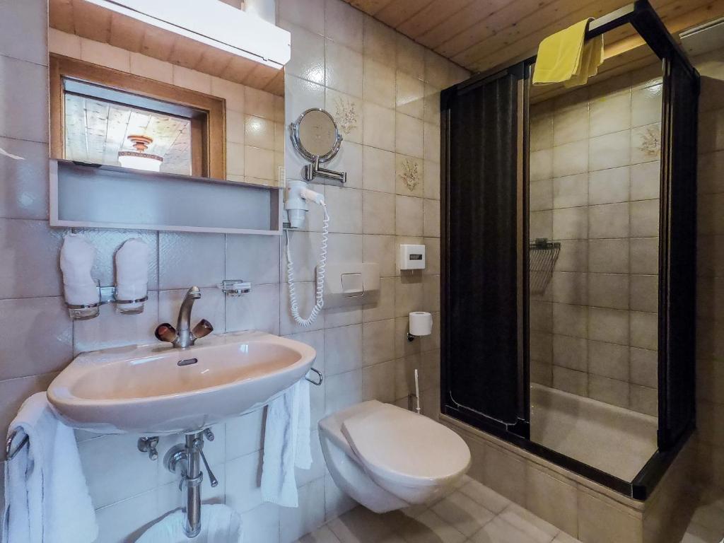 Двухместный (Небольшой двухместный номер с 1 кроватью) гостевого дома Garni Soldanella, Замнаун