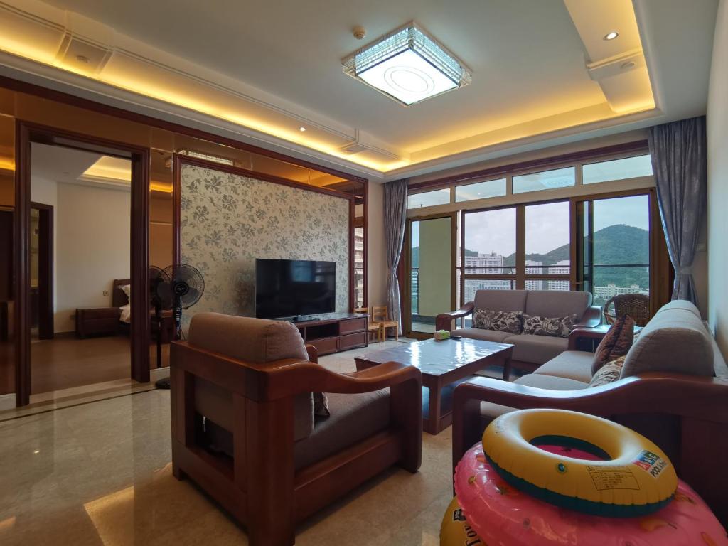 Сьюит (Люкс, вид на море), Sanya Sea View Apartments