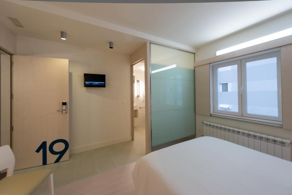 Двухместный (Номер с кроватью размера «queen-size» - Подходит для гостей с ограниченными физическими возможностями) отеля Hotel Boreal Viento Norte, Вальядолид