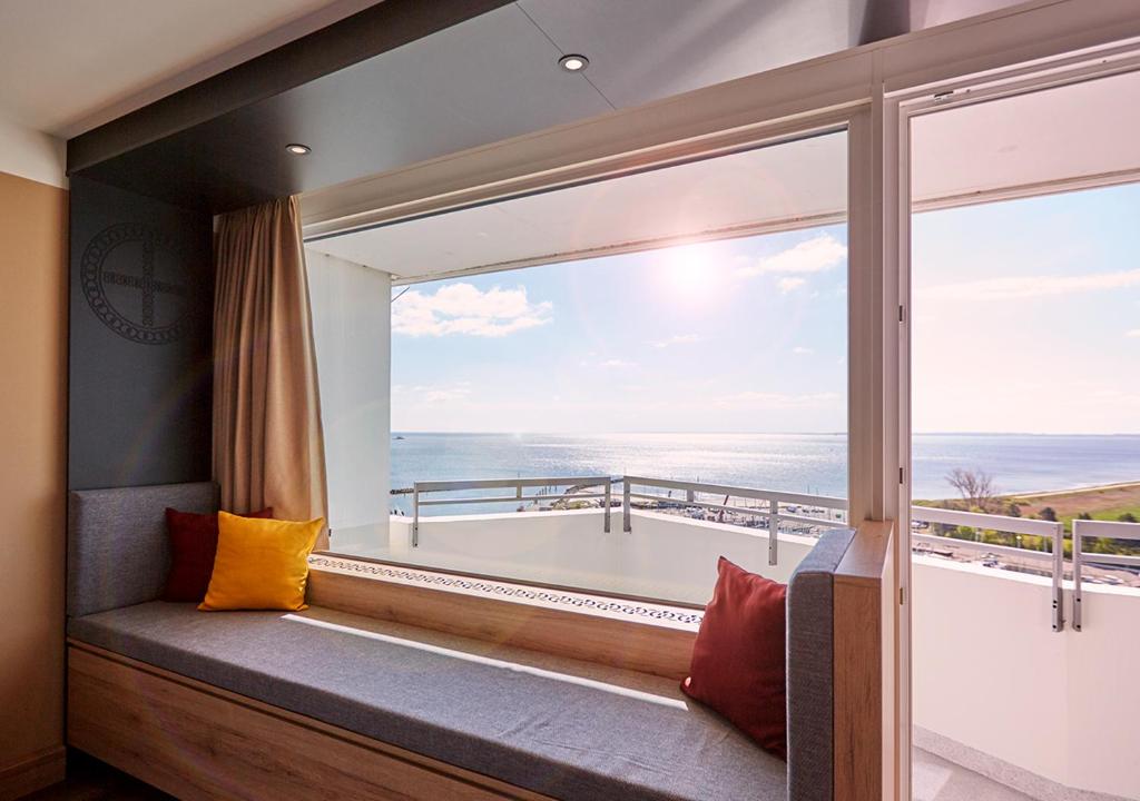 Двухместный (Улучшенный двухместный номер с 1 кроватью и видом на море) курортного отеля Ostsee Resort Damp, Гамбург