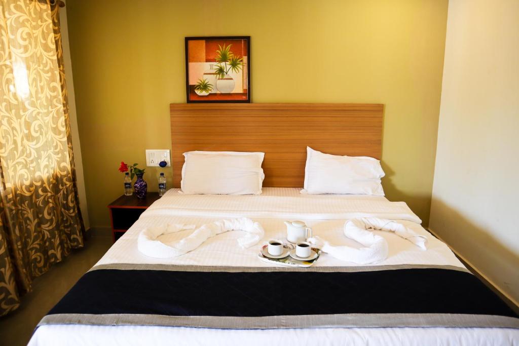 Двухместный (Номер Делюкс с кроватью размера «king-size») отеля Kartik Resort, Мандрем