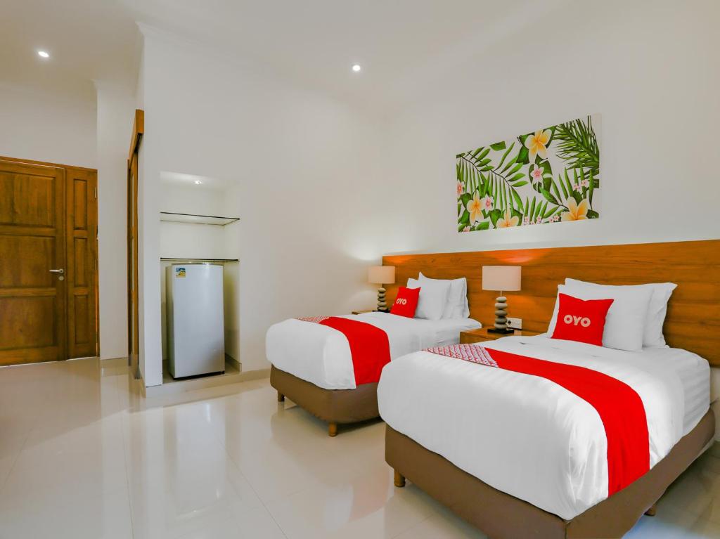 Двухместный (Улучшенный двухместный номер с 2 отдельными кроватями) отеля Lestari Residence, Чангу