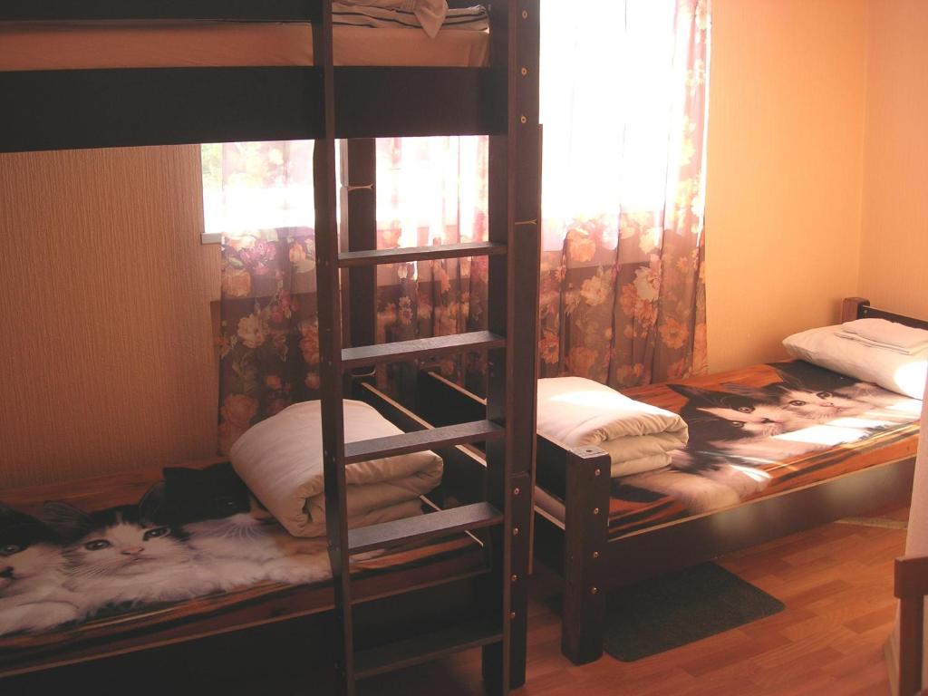 Двухместный (Двухместный номер с 2 отдельными кроватями) хостела Elizabeth's Youth Hostel, Рига