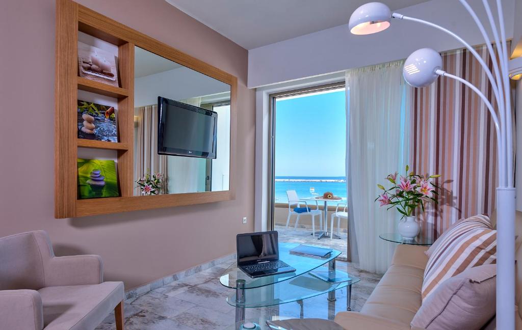 Апартаменты (Апартаменты с 1 спальней и видом на море), Ilios Beach Hotel Apartments