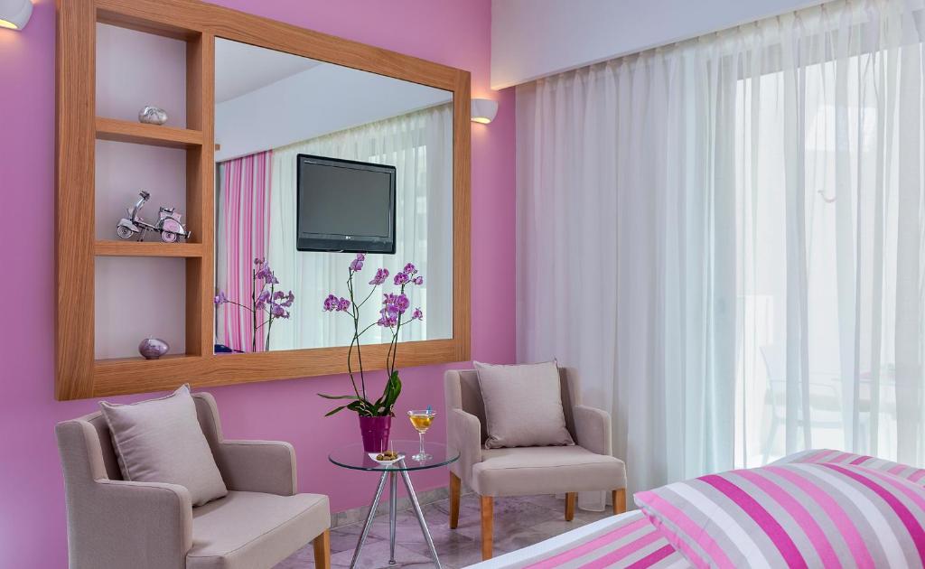 Студио (Номер-студио с видом на бассейн), Ilios Beach Hotel Apartments