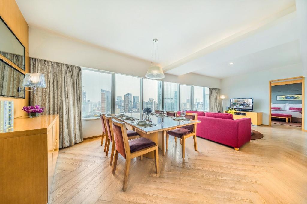 Апартаменты (Представительский номер с 2 спальнями), Somerset Riverview Chengdu