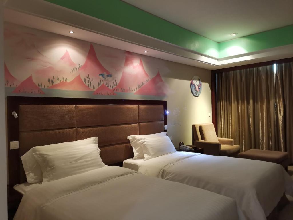 Двухместный (Улучшенный двухместный номер с 1 кроватью) отеля Daysun International Hotel, Гуанчжоу