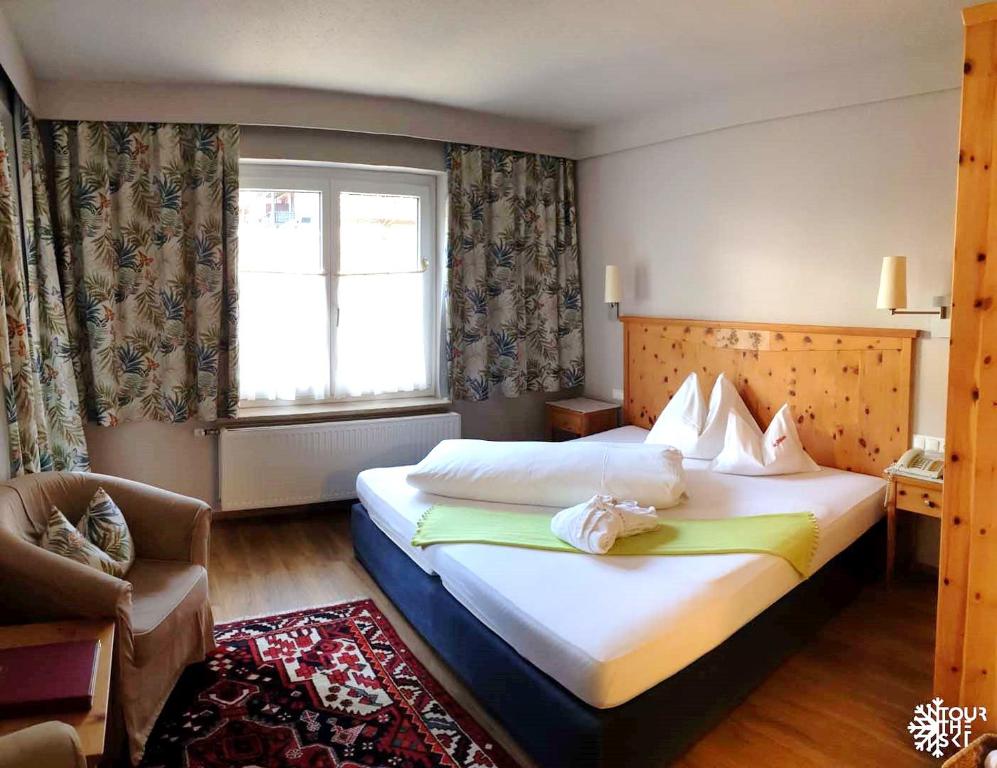 Двухместный (Стандартный двухместный номер с 1 кроватью) отеля Hotel Sonnalm, Бад-Клайнкирхайм