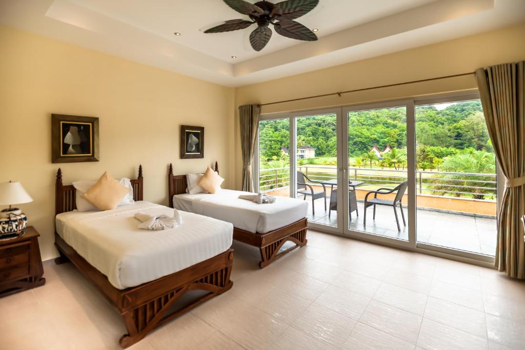 Двухместный (Стандартный двухместный номер с 2 отдельными кроватями и видом на горы) курортного отеля Little Sunshine Boutique Beach Resort & Spa, Ко Чанг