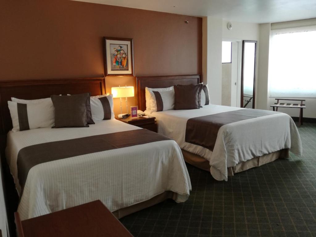 Двухместный (Двухместный номер с 1 кроватью) отеля Mision Express Pachuca, Пачука-де-Сото