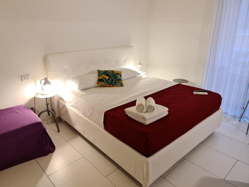 Двухместный (Двухместный номер Делюкс с 1 кроватью и дополнительной кроватью) гостевого дома I Dormienti, Рим