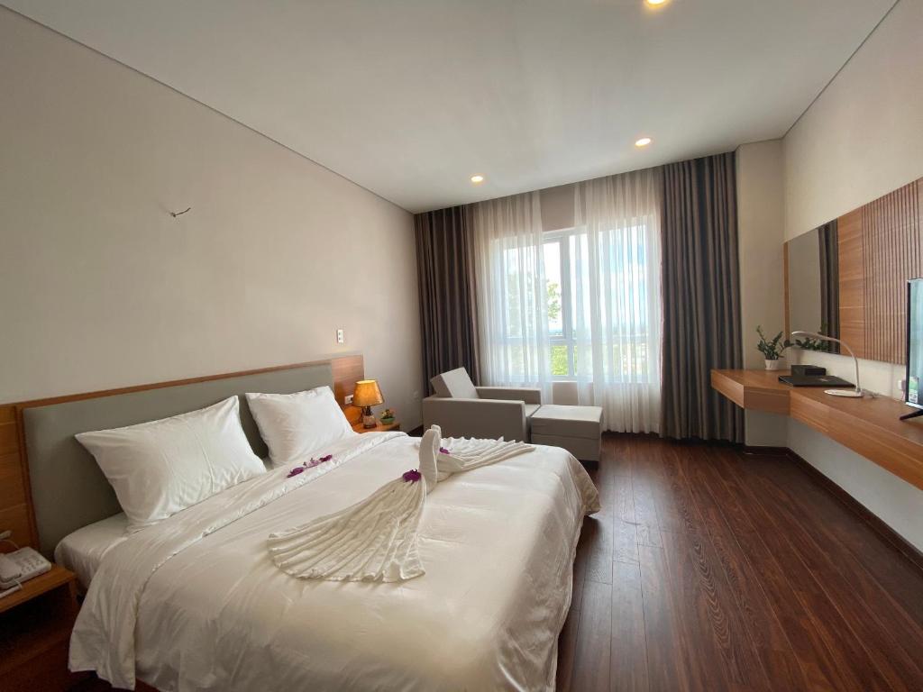 Двухместный (Двухместный номер Делюкс с 1 кроватью) отеля Elephants Hotel, Буонметхуот