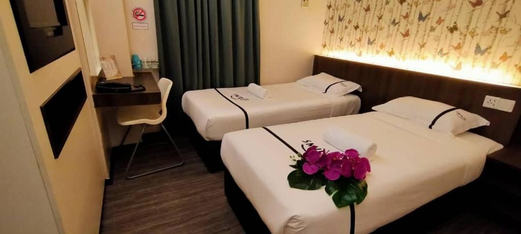 Двухместный (Двухместный номер с 2 отдельными кроватями), Smile Hotel Cheras Pudu KL