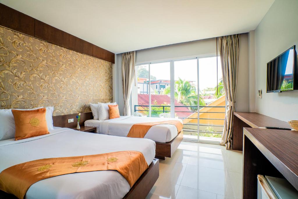 Двухместный (Стандартный двухместный номер с 2 отдельными кроватями) курортного отеля Phi Phi Anita Resort, Пхи-Пхи
