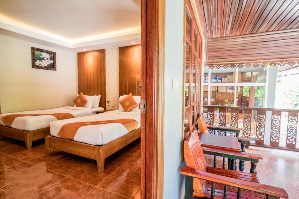 Номер (Двухместное бунгало Делюкс с 2 отдельными кроватями), Phi Phi Anita Resort