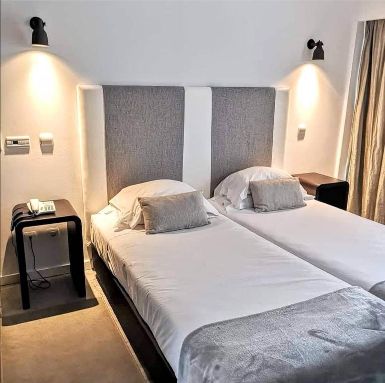 Двухместный (Двухместный номер с 2 отдельными кроватями - Подходит для гостей с ограниченными физическими возможностями) отеля Hotel Solar Dos Mascarenhas, Эшпинью
