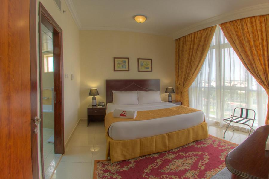 Двухместный (Апартаменты с 1 спальней) апарт-отеля Loulou Asfar Hotel Apartment, Абу-Даби