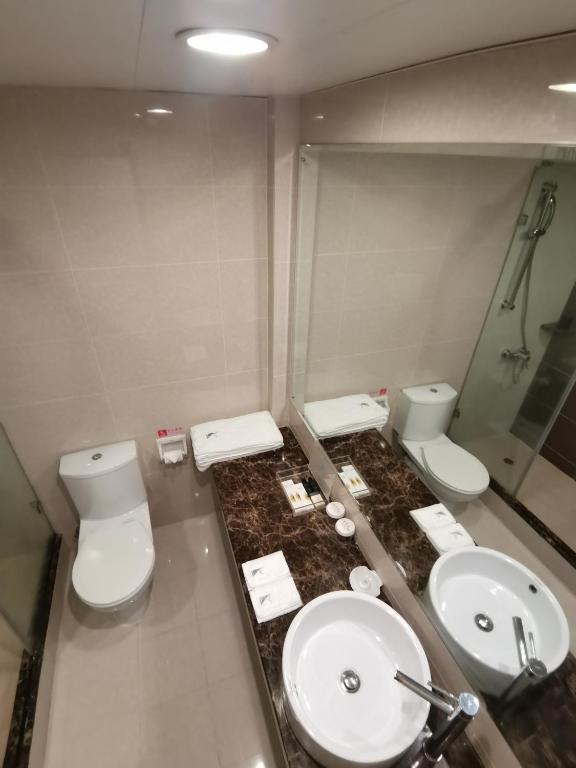 Двухместный (Двухместный номер с 1 кроватью или 2 отдельными кроватями) отеля Cosco Hotel, Гонконг (город)